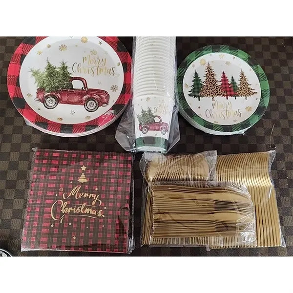 Christmas Party Dinnerware Set