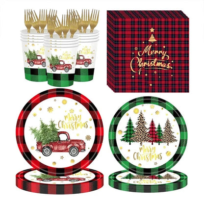 Christmas Party Dinnerware Set