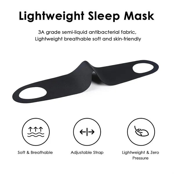 Lightweight Comfort Breathable Pressure-Free Sleep Eye Mask