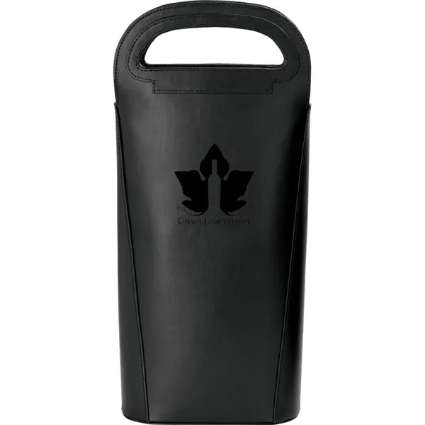 Gioia II Leather Double Wine Carrier