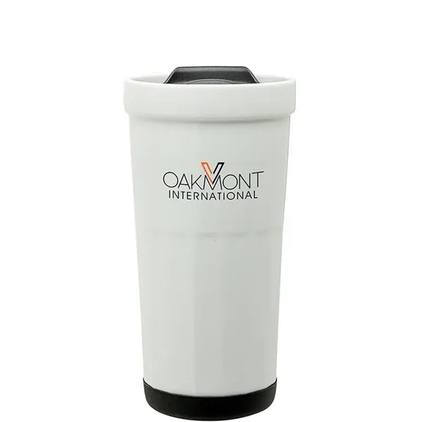 Latte 16 oz. Ceramic Travel Tumbler