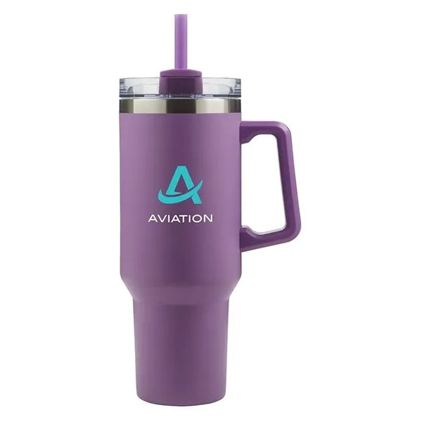 Lucas 40 oz. Double Wall, Stainless Steel Travel Mug