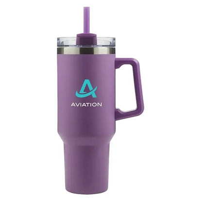 Lucas 40 oz. Double Wall, Stainless Steel Travel Mug
