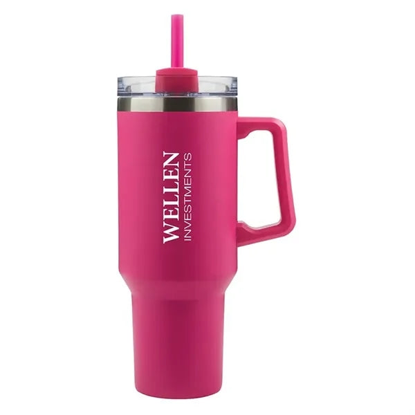 Lucas 40 oz. Double Wall, Stainless Steel Travel Mug