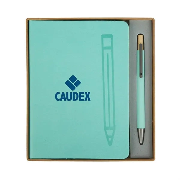 Manhattan II Gift Set w/ Magnetic Journal & Recycled Pen