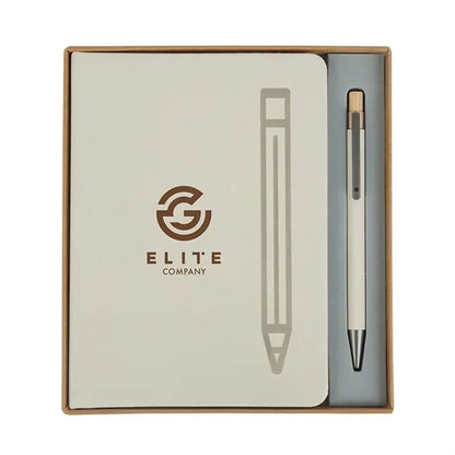 Manhattan II Gift Set w/ Magnetic Journal & Recycled Pen