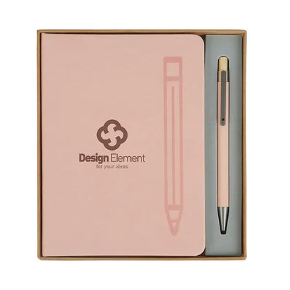 Manhattan II Gift Set w/ Magnetic Journal & Recycled Pen