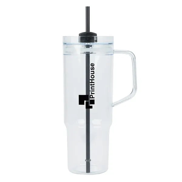 Oliver 40 oz. Clear AS Travel Mug
