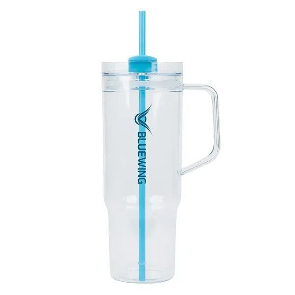 Oliver 40 oz. Clear AS Travel Mug