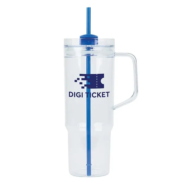 Oliver 40 oz. Clear AS Travel Mug