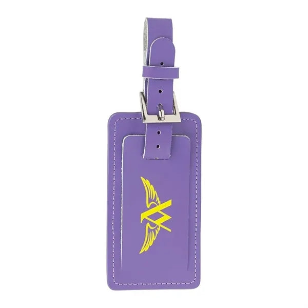 Fragolino Leather Luggage Spotter Tag