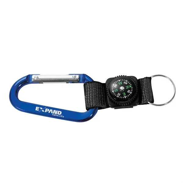 Busbee Carabiner with Compass