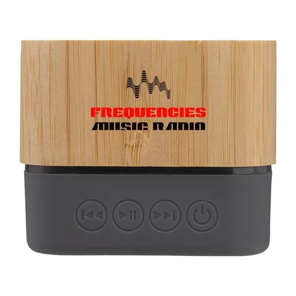 Cadence Bamboo Wireless Light-Up Speaker