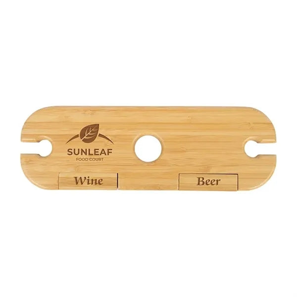 Temecula 3-Piece Bamboo Wine Caddy