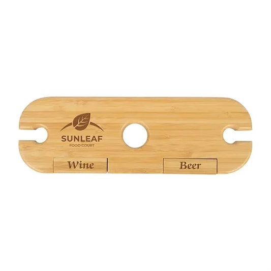 Temecula 3-Piece Bamboo Wine Caddy