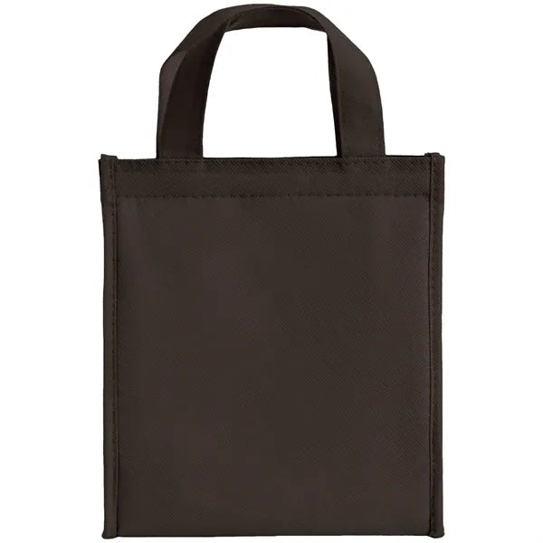 Non-woven Insulated Lunch Tote Bag w/ Self Fabric Handles