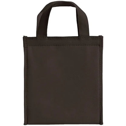Non-woven Insulated Lunch Tote Bag w/ Self Fabric Handles
