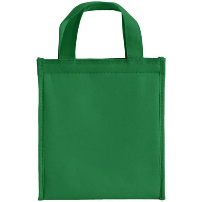 Non-woven Insulated Lunch Tote Bag w/ Self Fabric Handles