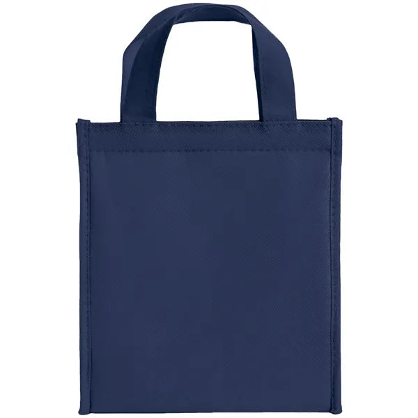 Non-woven Insulated Lunch Tote Bag w/ Self Fabric Handles
