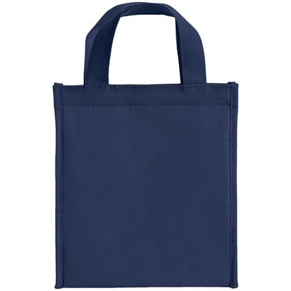 Non-woven Insulated Lunch Tote Bag w/ Self Fabric Handles
