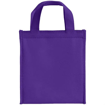 Non-woven Insulated Lunch Tote Bag w/ Self Fabric Handles