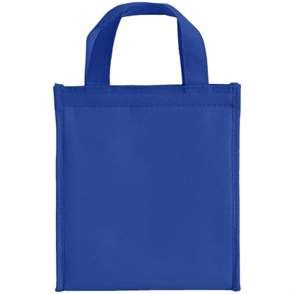 Non-woven Insulated Lunch Tote Bag w/ Self Fabric Handles