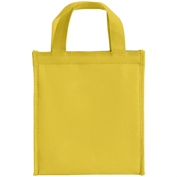 Non-woven Insulated Lunch Tote Bag w/ Self Fabric Handles