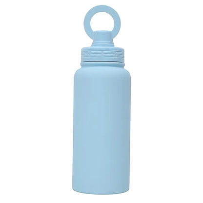 Stainless Steel Bottle With Mobile Phone Magnetic Stand