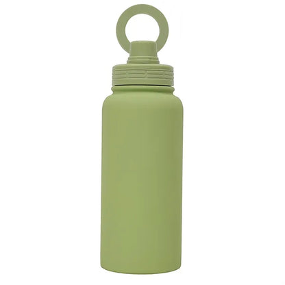 Stainless Steel Bottle With Mobile Phone Magnetic Stand