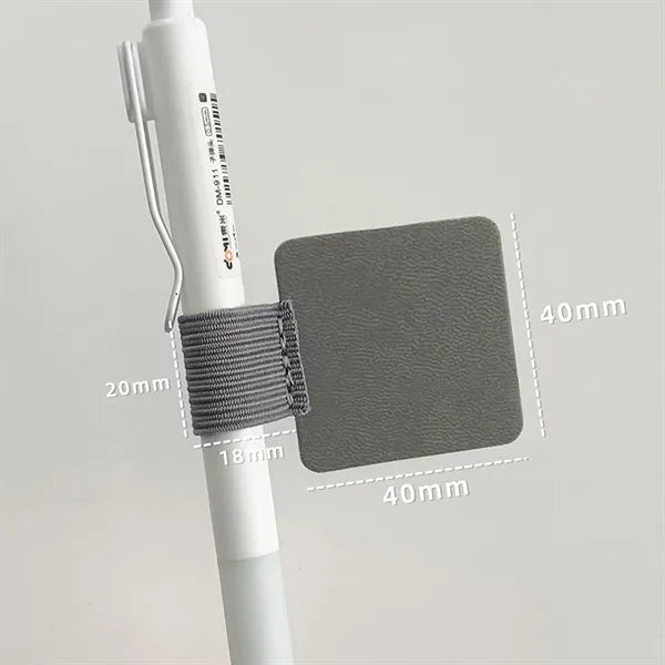 Self-Adhesive Pencil Pen Loop Holder Elastic Design