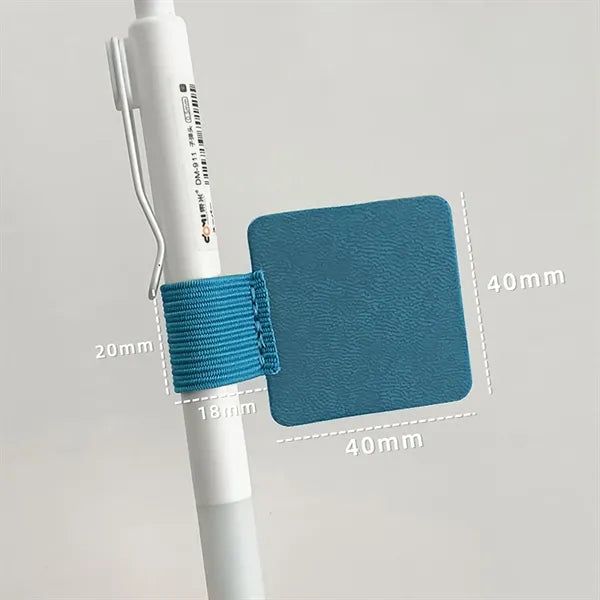Self-Adhesive Pencil Pen Loop Holder Elastic Design