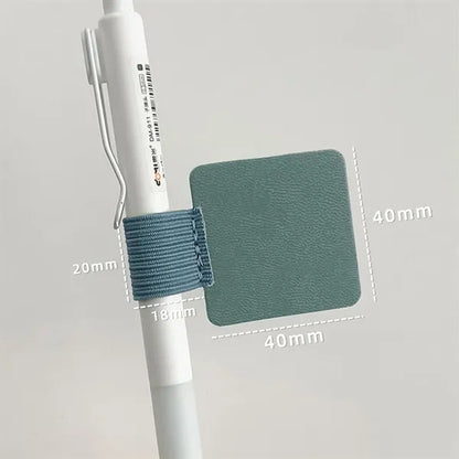 Self-Adhesive Pencil Pen Loop Holder Elastic Design