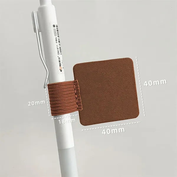 Self-Adhesive Pencil Pen Loop Holder Elastic Design