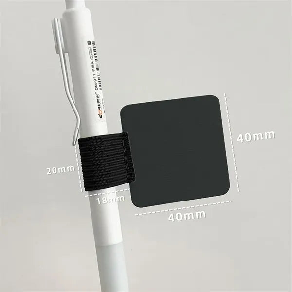 Self-Adhesive Pencil Pen Loop Holder Elastic Design