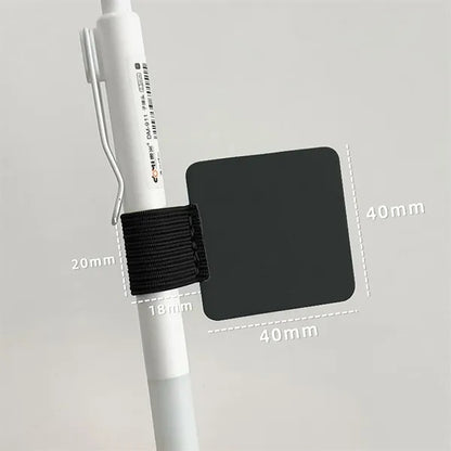 Self-Adhesive Pencil Pen Loop Holder Elastic Design