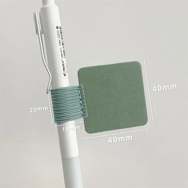 Self-Adhesive Pencil Pen Loop Holder Elastic Design