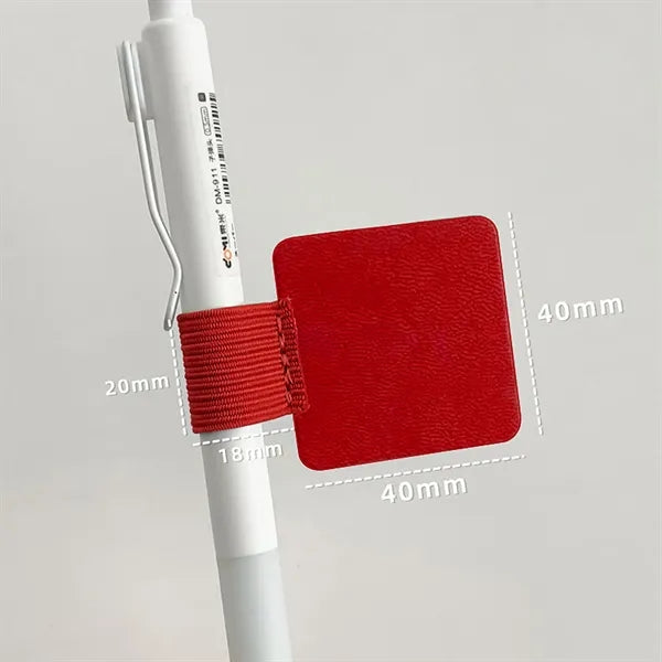 Self-Adhesive Pencil Pen Loop Holder Elastic Design