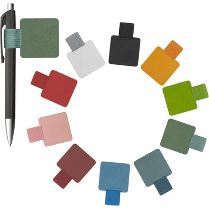 Self-Adhesive Pencil Pen Loop Holder Elastic Design