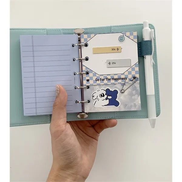 Self-Adhesive Pencil Pen Loop Holder Elastic Design