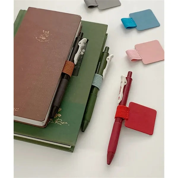 Self-Adhesive Pencil Pen Loop Holder Elastic Design