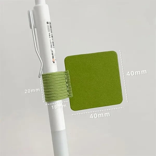 Self-Adhesive Pencil Pen Loop Holder Elastic Design