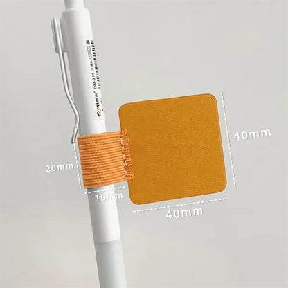 Self-Adhesive Pencil Pen Loop Holder Elastic Design