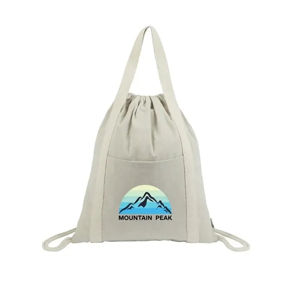 Renew II 9 oz. Recycled Cotton Drawstring Bag
