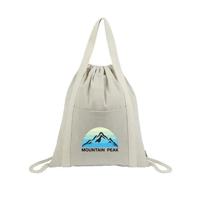 Renew II 9 oz. Recycled Cotton Drawstring Bag