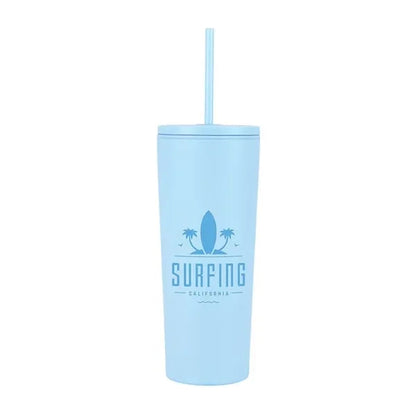 Bayard 24 oz. Double Wall Steel/PP Liner Straw Tumbler