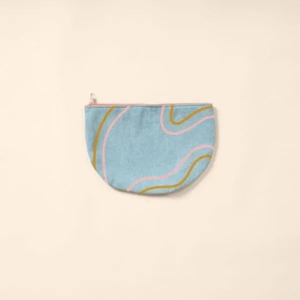 SLICE POUCH - DENIM