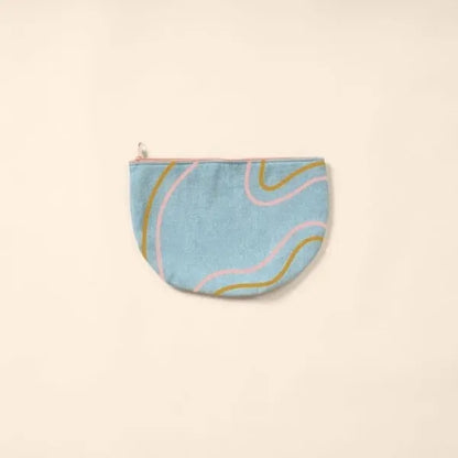 SLICE POUCH - DENIM
