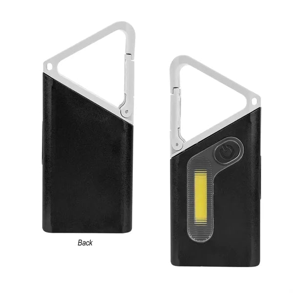 Clip 'N Grow Rechargeable Carabiner COB Flashlight