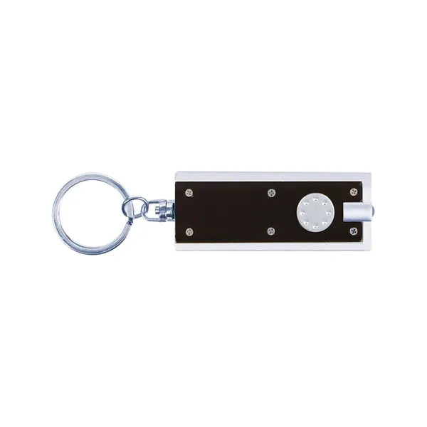 Deco LED Flashlight With Keychain