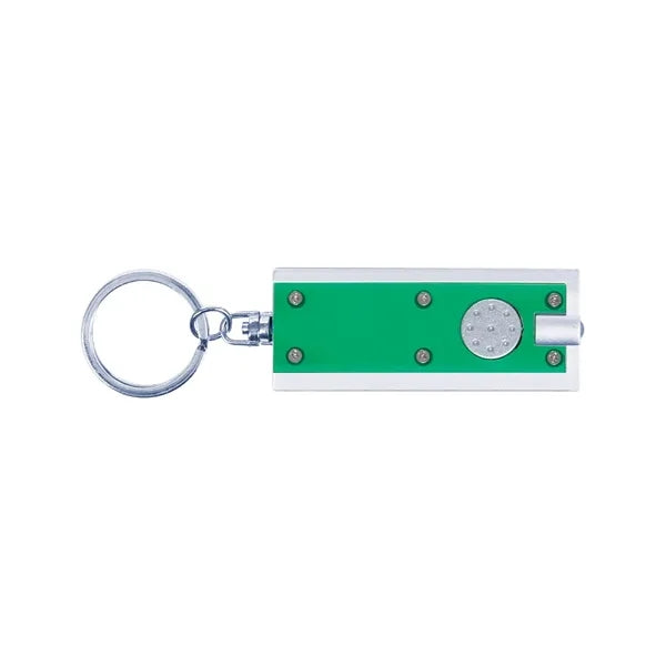 Deco LED Flashlight With Keychain